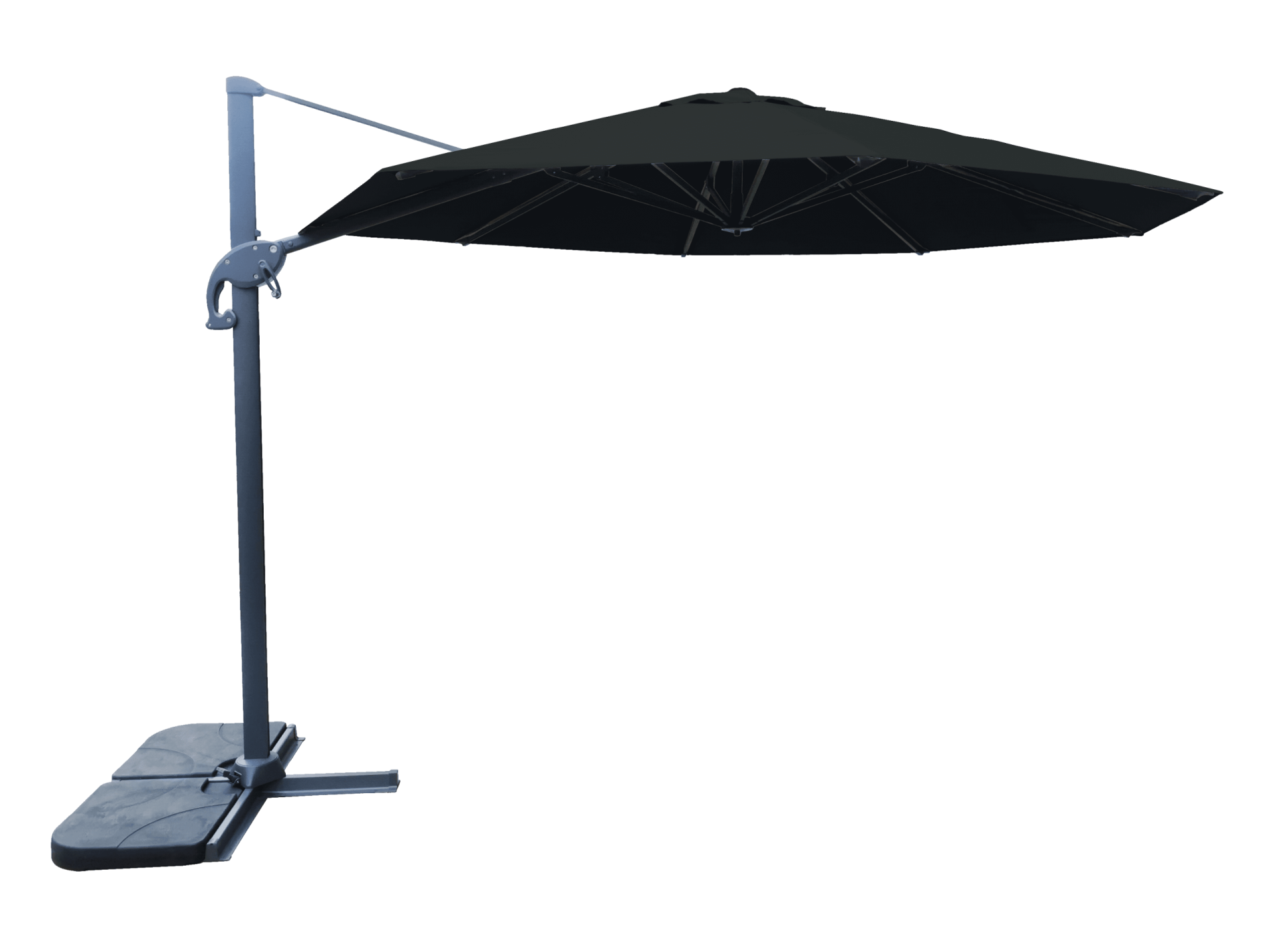 Laredo Deluxe Cantilever 3.3MM Octagonal Umbrella
