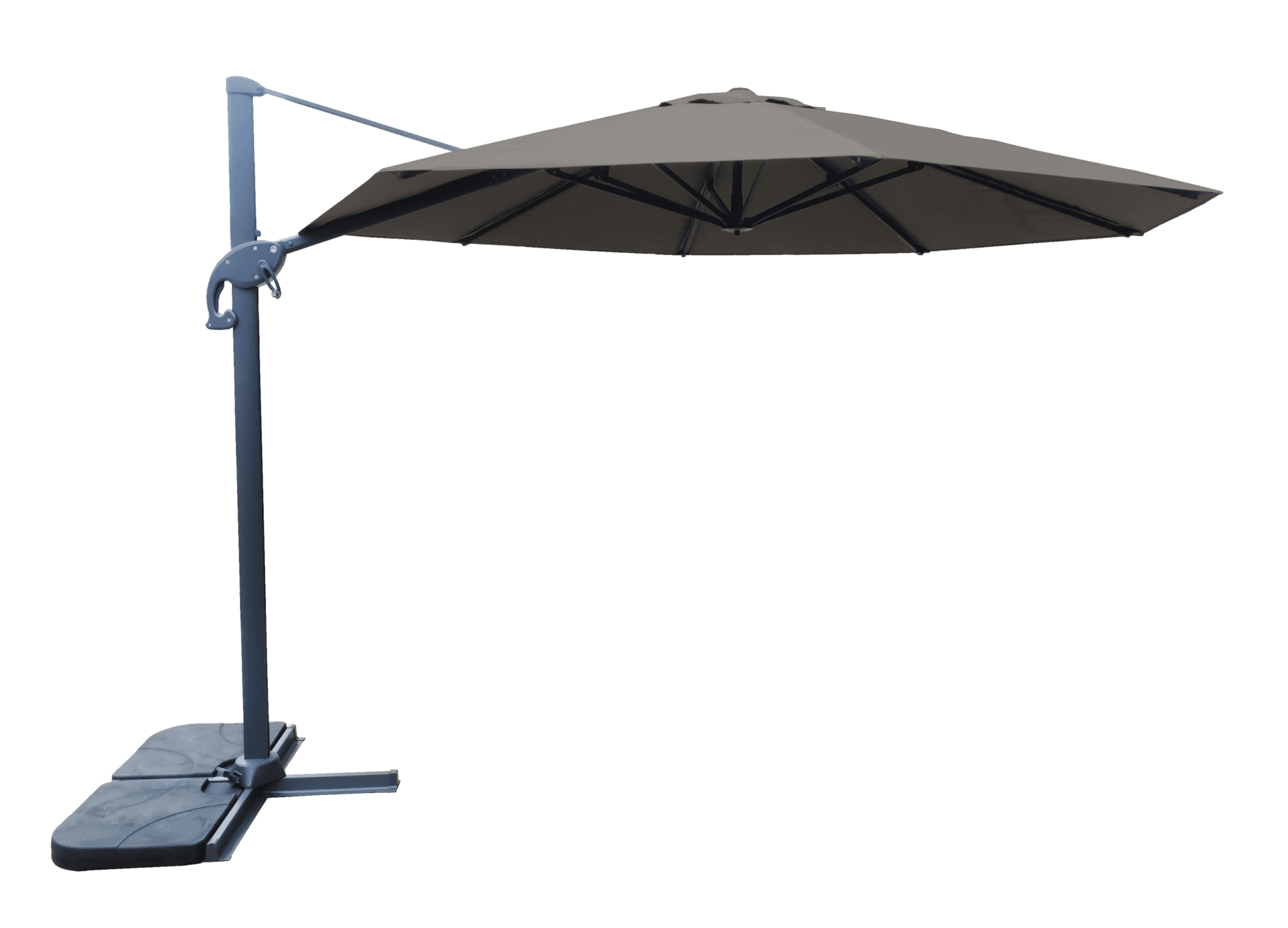 Laredo Deluxe Cantilever 3.3MM Octagonal Umbrella - Image 3