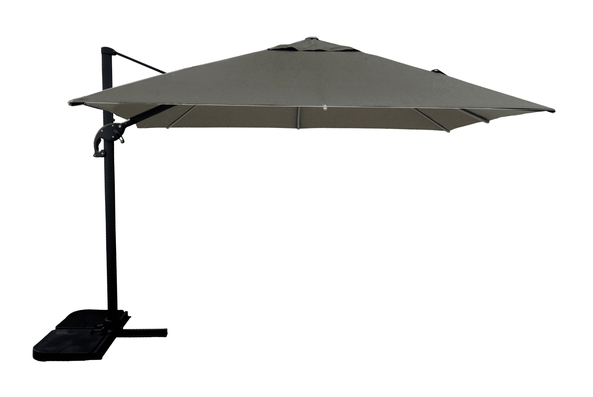 Laredo Deluxe Cantilever 3M Square Umbrella - Image 2