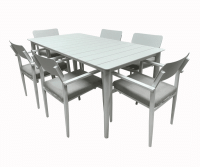 Hope -Jackson 7pc Dining Sets - White