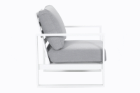 Torquay Single Sofa Chair -White