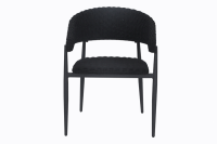 Woven-Teakline Round 7pc sets - Black