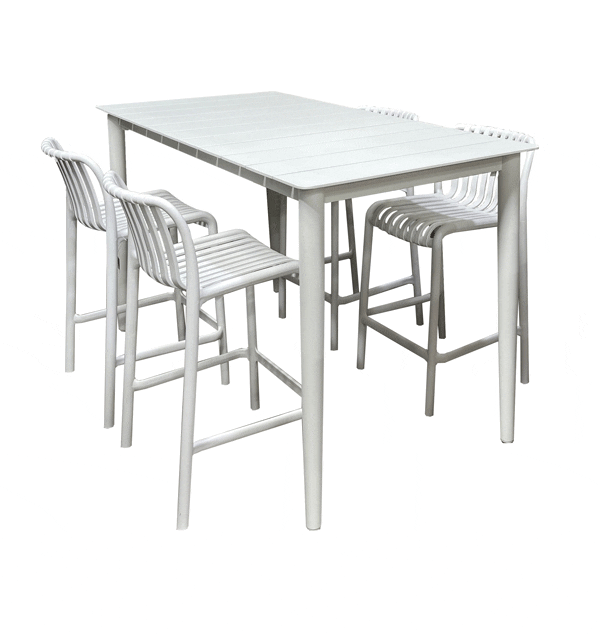 Voyage Jackson 5pc Bar Sets - White