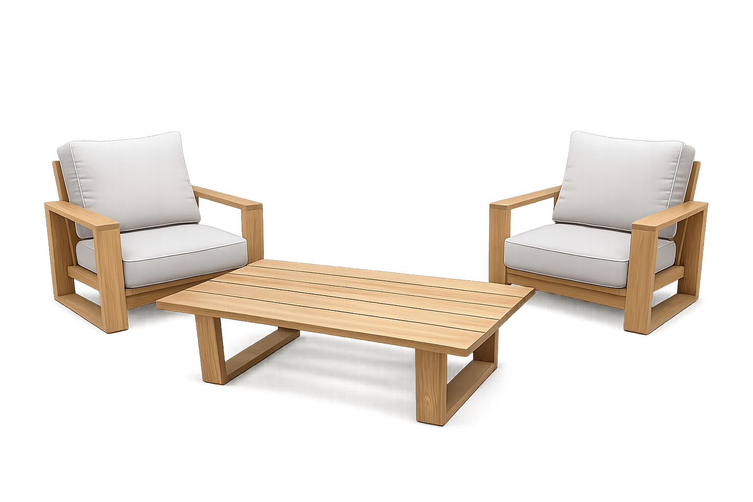 Teakline 3pc Single Sofa - Image 3
