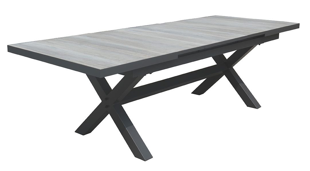 Justin Ceramic Auto Extension Table 2030/2635 x 1000 GUNMETAL