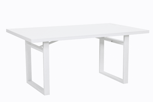 Torquay 4pc Double Cafe Set - WHITE - Image 7