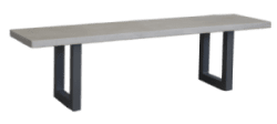 Portland 1600 x 400mm Bench