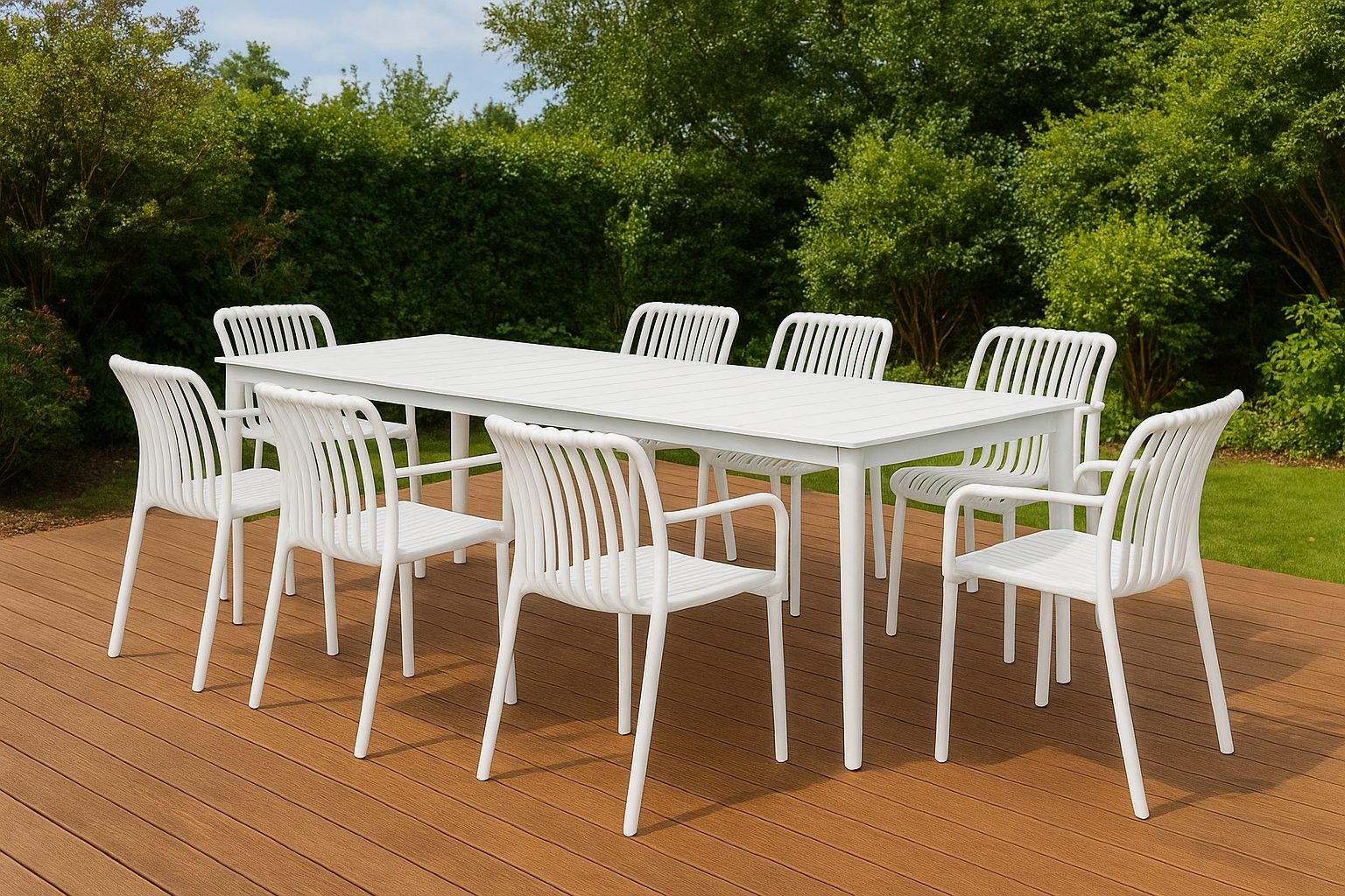 Voyage - Jackson 9pc set - White - Image 3